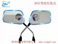 The speaker of the products of the portable mp3 audio rearview mirror 2