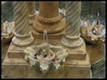 Indoor decorative stone fountain with figure 3