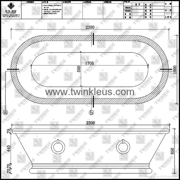 carved marble stone bathtub 2