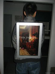 Fnite 19 inch backpack lcd advertising player