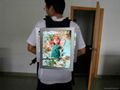 Fnite 17 inch backpack lcd advertising player 3