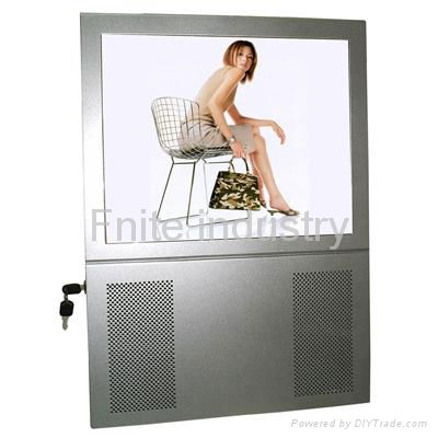 Fnite 17 inch wall-mounted lcd advertising player