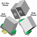 Tri-Mount Plastic Case (8/11 Pin, Rail & Wall Mount) 1