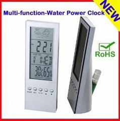 Water Powered Weather Station Alarm Clock