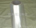 Transparent stripped crystal film