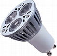 3*1w 240lm led spot light