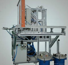 Electronic head automatic wire inserting machine