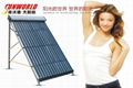 Split Pressurized  Heat Pipe solar water heater system 2