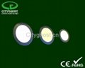 Acrylic PMMA Remote controled LED Round Panel light 180 240 300 mm 12 15 18 w 2