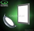 Acrylic PMMA Remote controled LED Round Panel light 180 240 300 mm 12 15 18 w 3