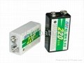 NiMH 9V280mAh rechargeable batteries 3