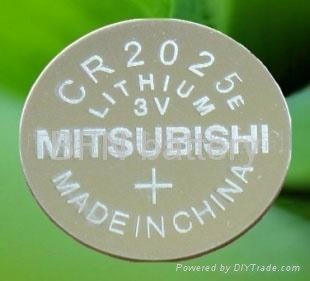 MITSUBISHI LiMn02 CR2032 3V Button Cell Battery 2