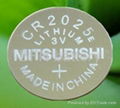 MITSUBISHI LiMn02 CR2032 3V Button Cell Battery 2