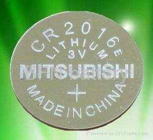MITSUBISHI LiMn02 CR2032 3V Button Cell Battery 3