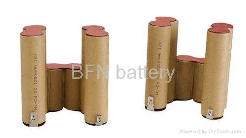 NiCD SC1200mAh 12V Battery Pack for Power Tool 2