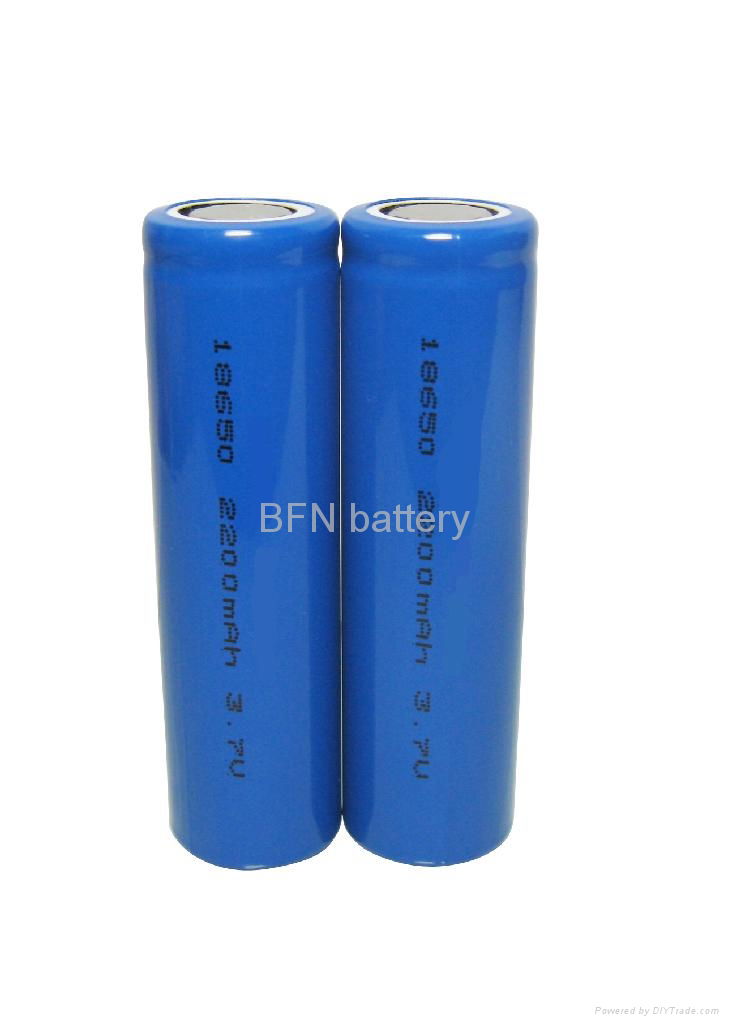 18650 2200mAh 3.7V 圆柱形锂电池 2