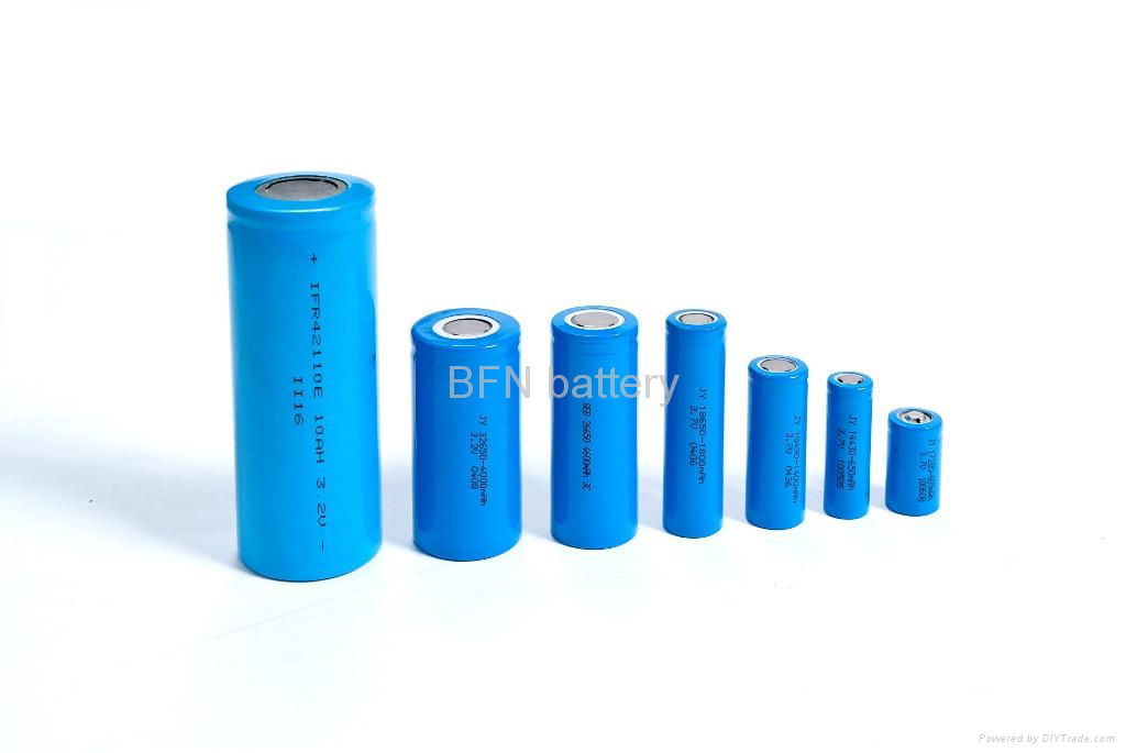 LiFePo4 32650 4000mAh 3.2V Cylindrical Rechargeable Battery 2