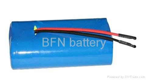 18650 4400mAh 3.7V Lithium battery packs 2