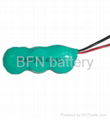 NiMH 40mAh 3.6V Rechargeable Button Cell Battery Pack