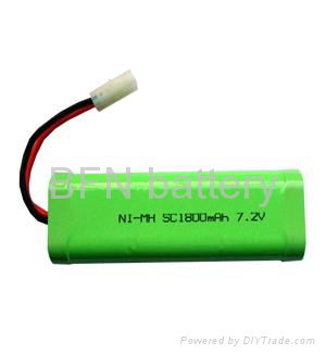 NiMH SC racing car battery pack 2