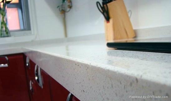 Artificial Quartz Kitchen Countertop