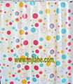 PEVA shower curtain A-304-6