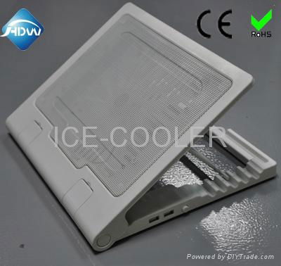 Best design adjustable notebook cooling pad HDW-N17 2