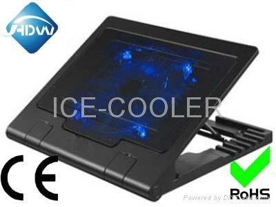 Best design adjustable notebook cooling pad HDW-N17 3