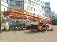 trailer water well drilling rig