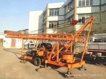 trailer water well drilling rig 2