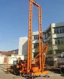 trailer water well drilling rig 4