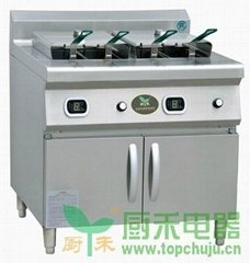 Commercial induction deep fryer