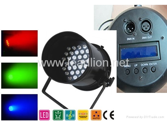LED Par light  48pcs/54pcs of 3W with LCD display