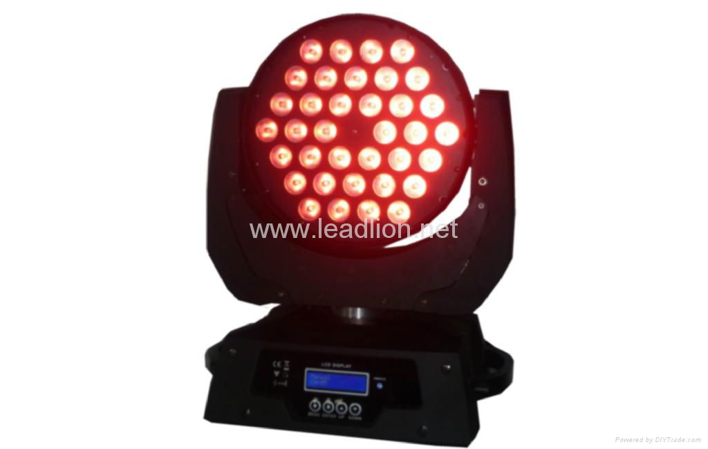 36pcs of 9W or 10W Trip color LED Moving head stage light