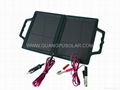 4W Amorphous Solar Foldable Car Battery, Trickle Charger 12V (GP-E001B)