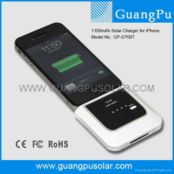 GP-EN20(6) 800mAh Solar Charger for iPhone4