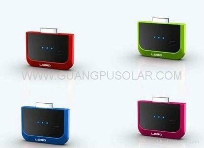 GP-EN20(6) 800mAh Solar Charger for iPhone4 2