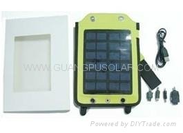 PORTABLE BAGPACK SOLAR CHARGER 2