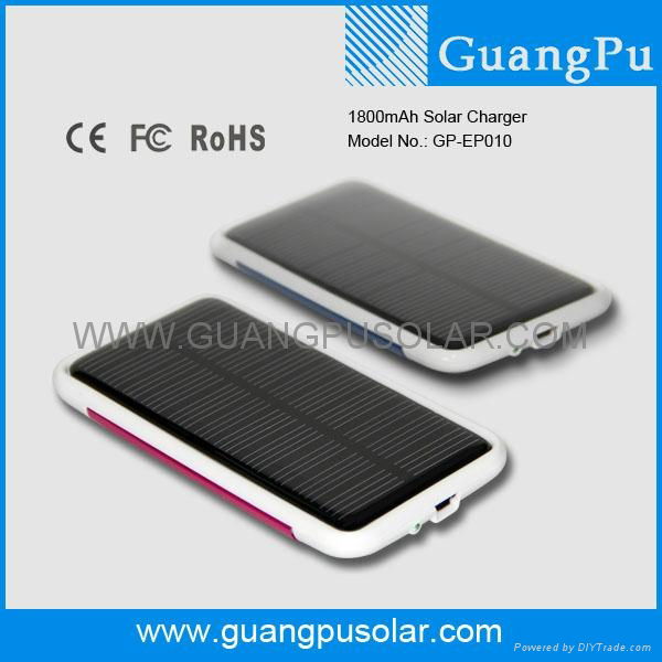1800mAh Universal Solar Mobile Phone Charger
