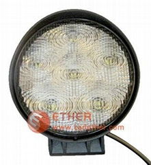 18W high intensity LEDs round LED Work Light