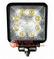 8PCS high intensity LEDs square LED Work