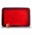 54 LEDs rectangle tail lamp