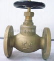 Marine bronze at globe valves 1