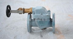 Marine cast steel storm valve