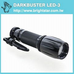 DARKBUSTER 3W LED Waterproof Torch Light