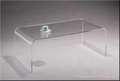 acrylic coffee table