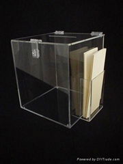 acrylic donation box