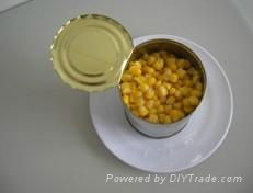 Canned sweet corn