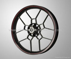 Motorcycle aluminum wheel