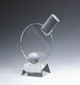西安水晶禮品設計寶雞水晶獎杯咸陽水晶擺件